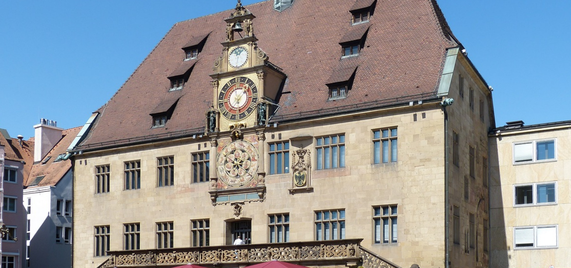 Heilbronnn Dach Rathaus